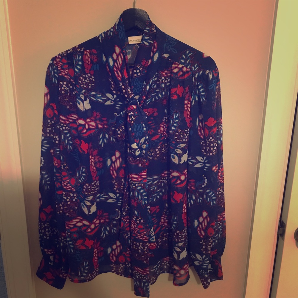 Must Go Sale...Funky-print blouse